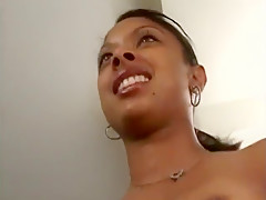 Black Guy Pumps Her Black Pussy With A Cock And Gets His Cock Mouth Massaged